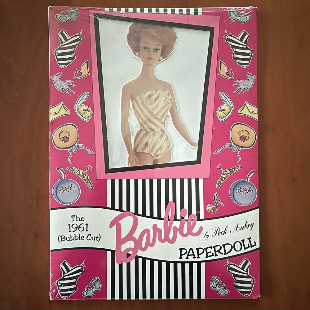 Sealed vintage Barbie Paperdoll by Peck Aubry